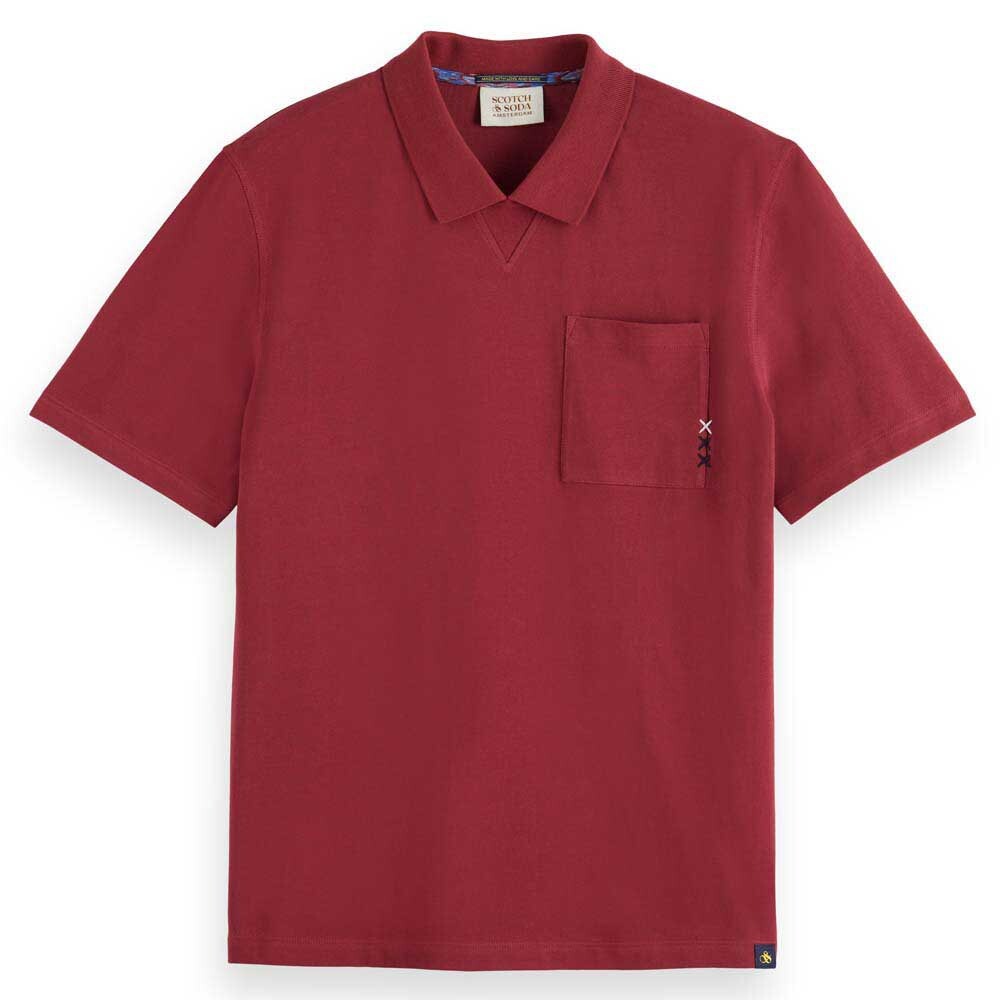 

Поло Scotch & Soda 175559, красный