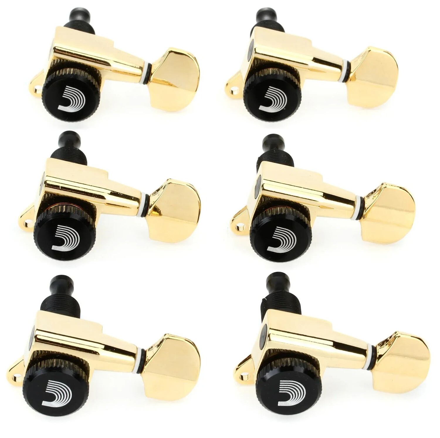 

Тюнинговые машины D'Addario Auto-Trim Locking, 6-рядные, золотого цвета