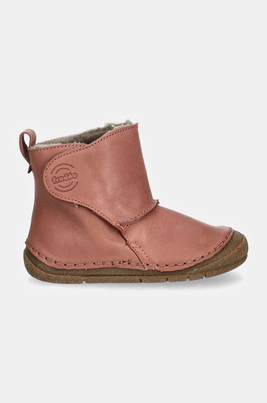 

PAIX UP WINTER BOOTS детские кожаные зимние ботинки Froddo, розовый