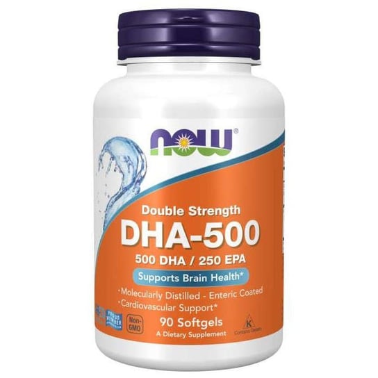 NOW FOODS DHA - 500 DHA 250 EPA 90 капсул Inna marka докозогексаеновая кислота now foods dha 500mg 90 капсул
