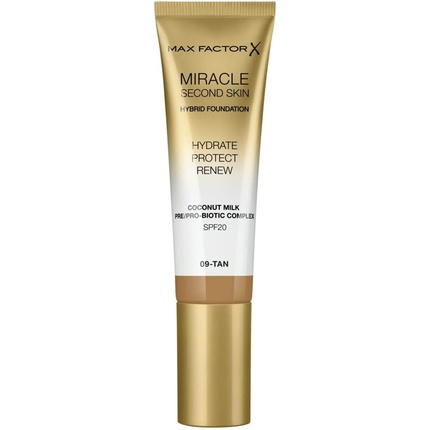 Max Factor Miracle Second Skin Hydrating Foundation 30 мл Тан Бежевый