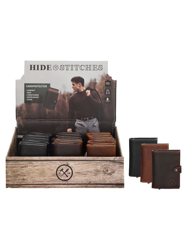 

Кошелек HIDE & STITCHES Leder, черный