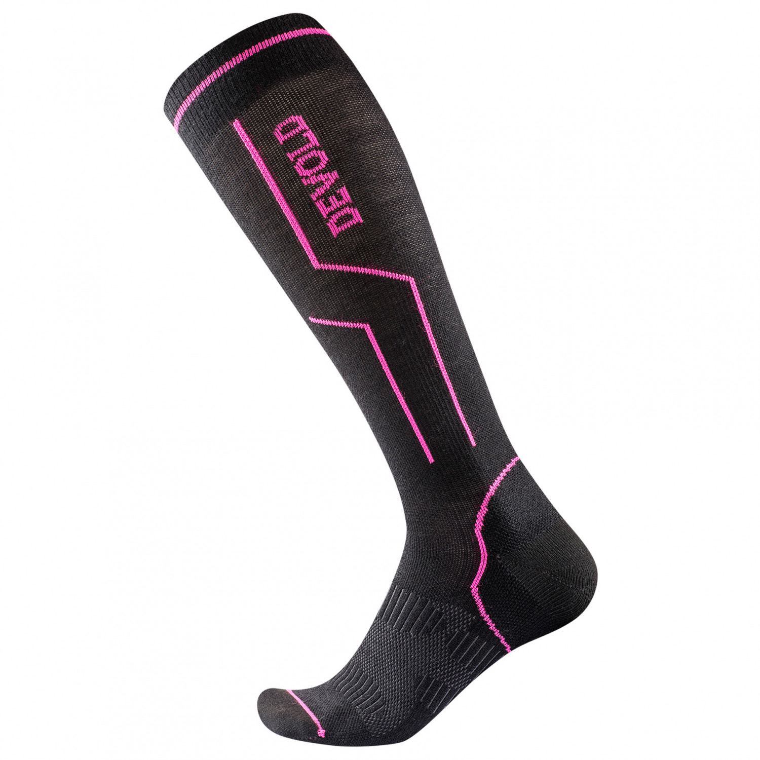 Компрессионные носки Devold Women's Compression Sport Sock, черный sport compressed sock knee high 6 pairs per set female sock compression sport running nurse teacher doctor