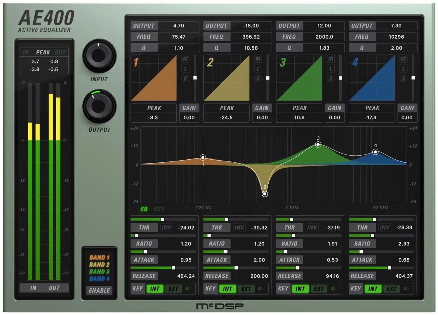 

Плагин McDSP AE400 Active EQ Native v7