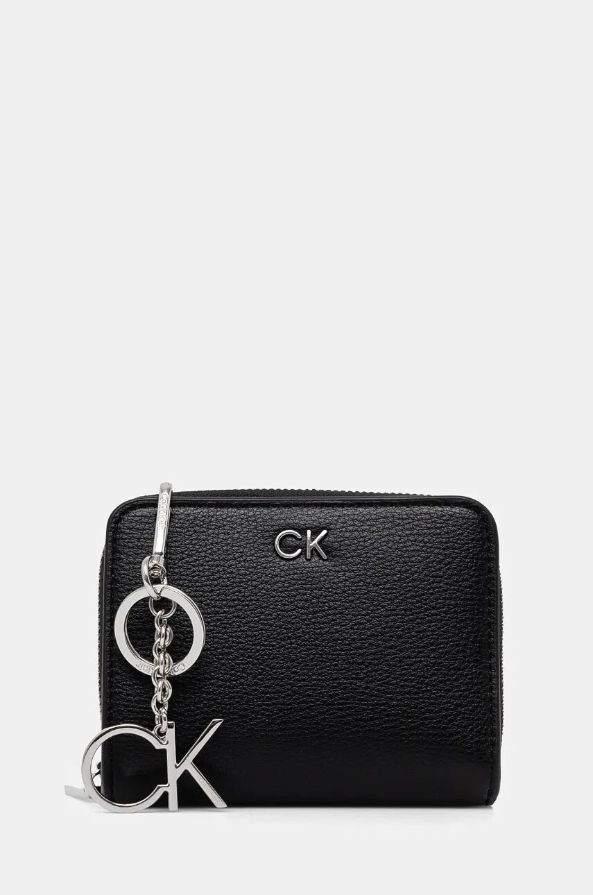 

Кошелек и брелок для ключей Calvin Klein, черный
