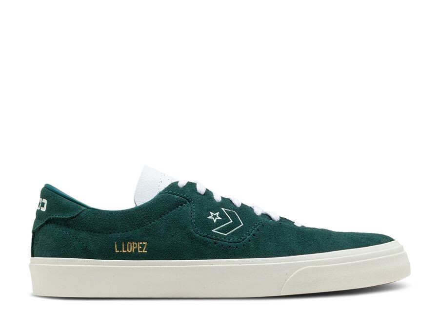 

Кроссовки Converse Louie Lopez Pro Low 'Mono Classic Suede - Dragon Scale', зеленый, Белый