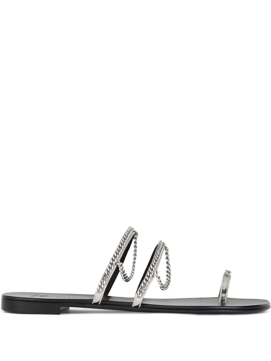 

Giuseppe Zanotti сандалии Catia, серебряный