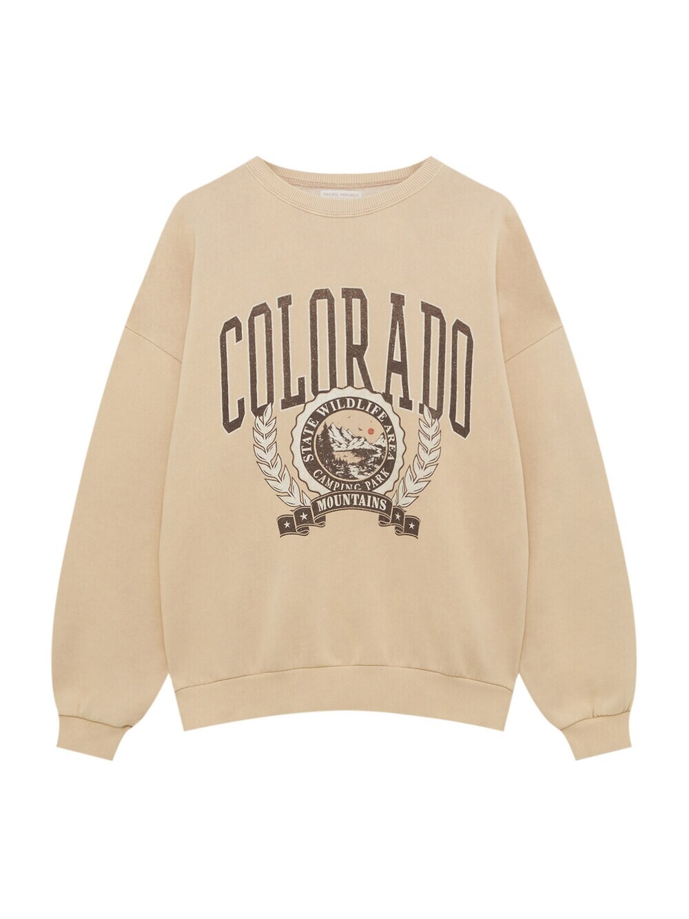 

Толстовка Pull&Bear, бежевый