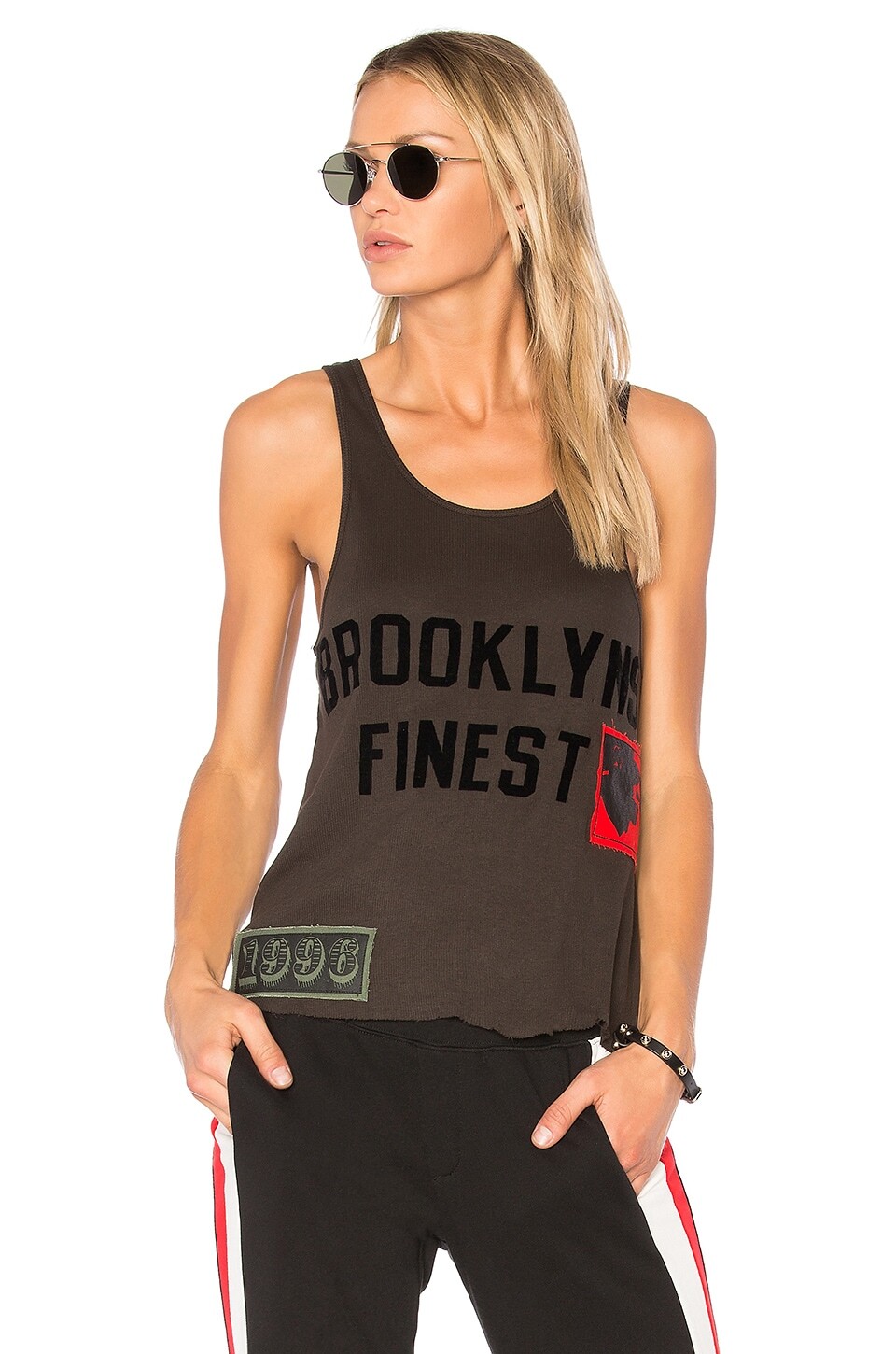 

Топ Madeworn x Roc96 Brooklyn's Finest, цвет Black & Red