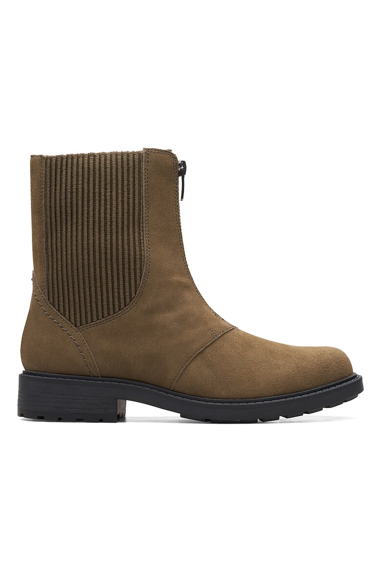 

Кожаные ботинки Orinoco типа Челси Clarks, коричневый