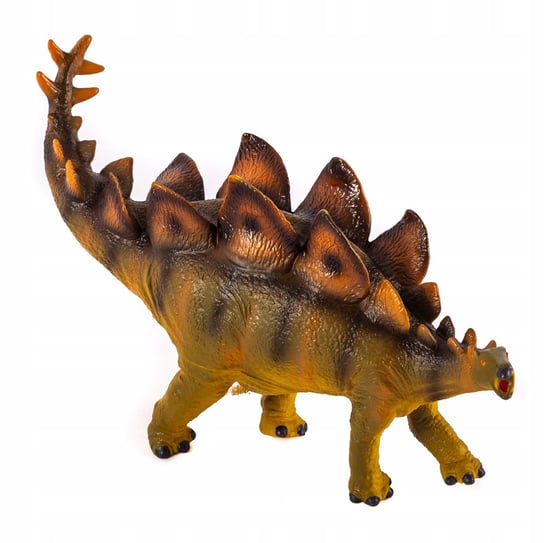 Большая резиновая фигурка динозавра Стегозавра Midex большая игрушка фигурка динозавра midex