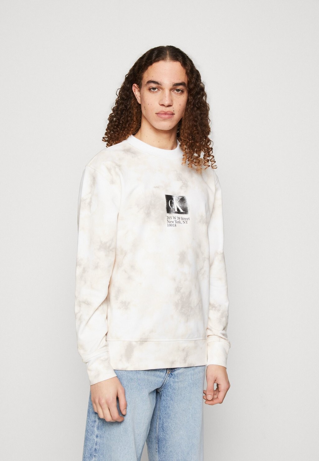 

Толстовка Calvin Klein Jeans, бежевый
