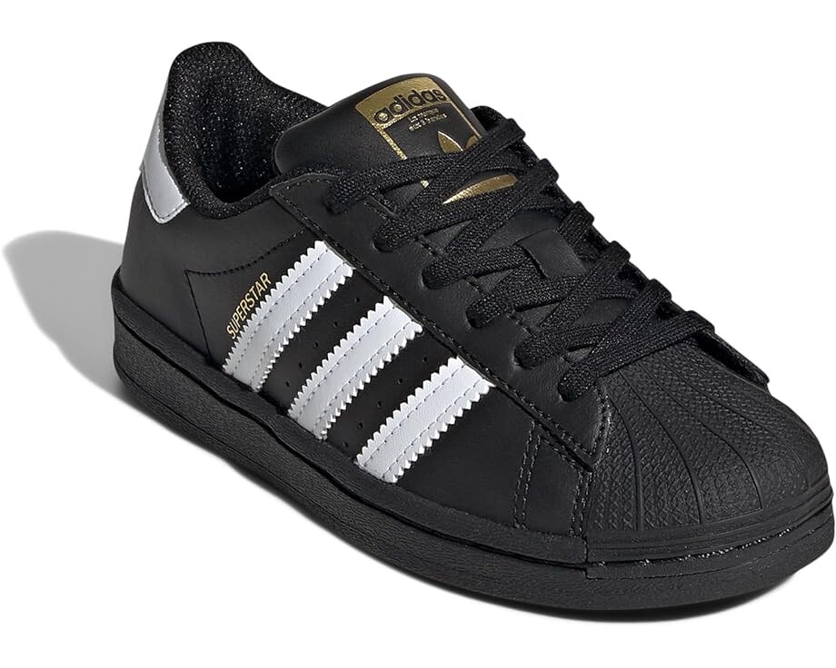 

Кроссовки Adidas Superstar, цвет Black/White/Black