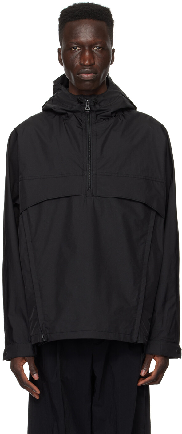 

Черная куртка на молнии до половины Solid Homme