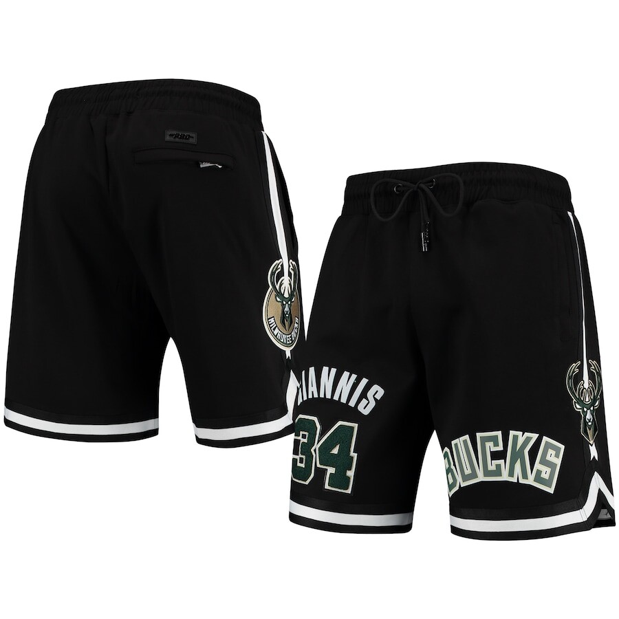 

Шорты Pro Standard Milwaukee Bucks, черный