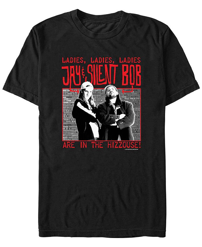 Мужская футболка с коротким рукавом Jay and Silent Bob Streets of Leonard Fifth Sun, черный