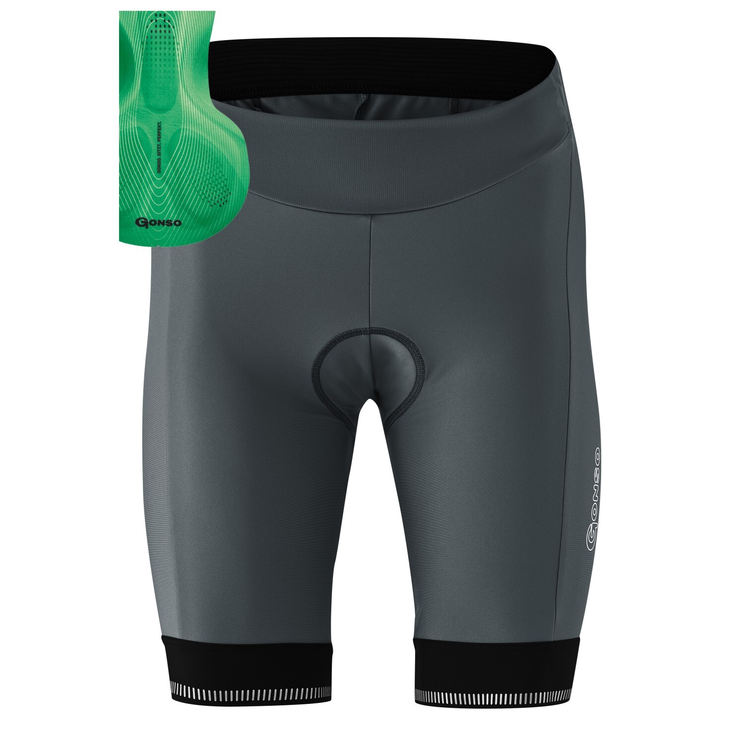 

Велосипедные шорты Gonso Women's Sitivo, цвет Sitivo Green/Sargasso Sea