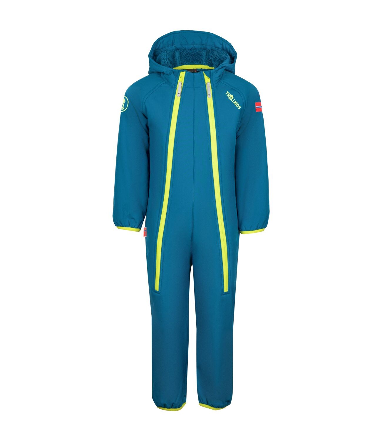 

Комбинезон Trollkids Overall Einteiler Nordkapp, цвет Petrolblau/Grün