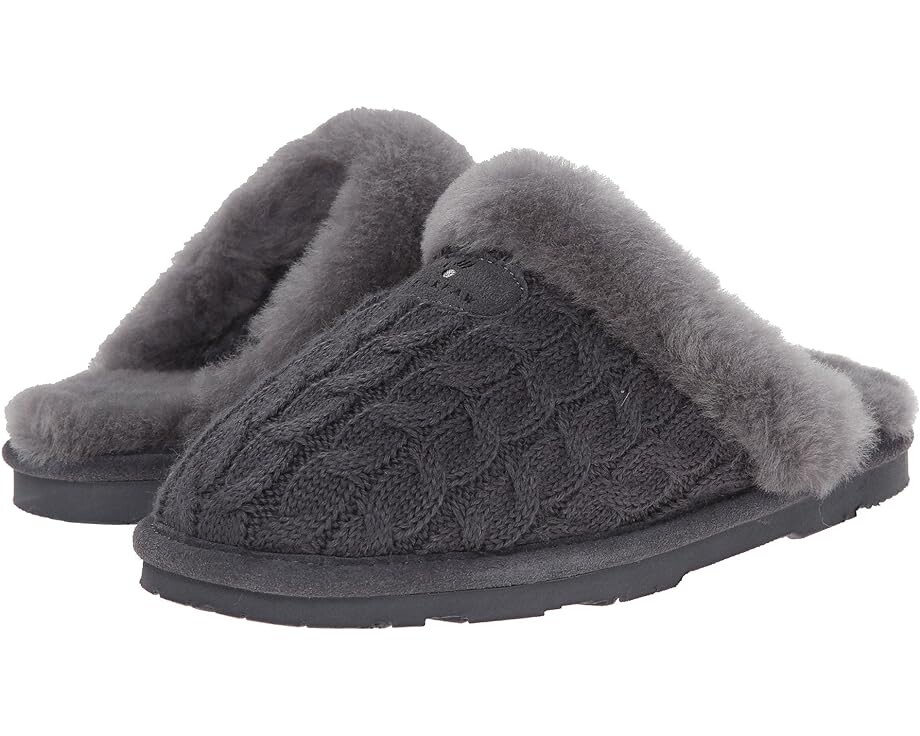 

Домашняя обувь Bearpaw Effie, угольный