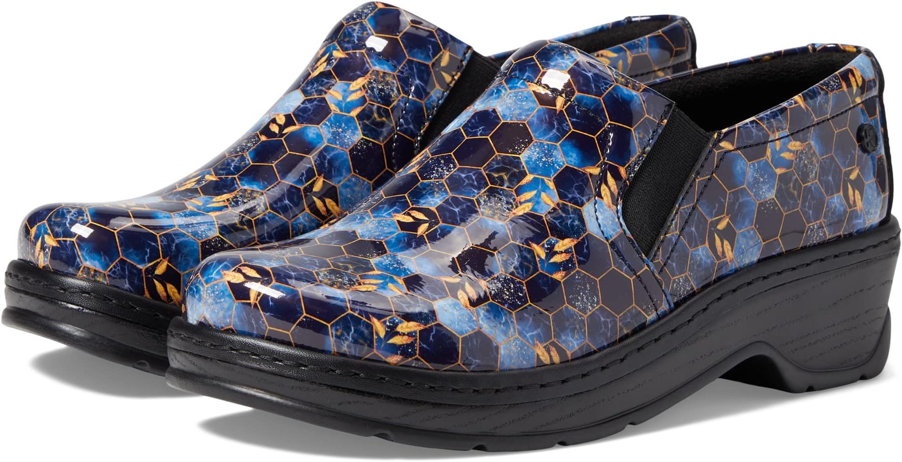 Сабо Naples Klogs Footwear, цвет Hexagon Patent цена и фото