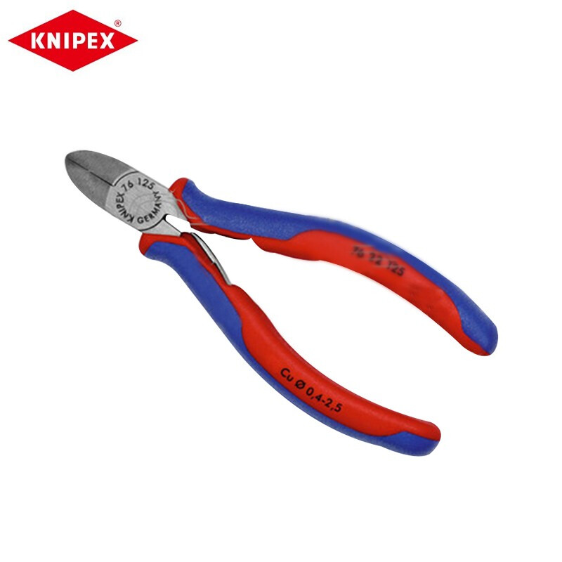 KNIPEX 125 мм диагональные плоскогубцы для электроники, плоскогубцы для водяного рта, ножницы для водяного рта, электронные ножницы, пластиковые плоскогубцы, диагональные плоскогубцы 76 22 125 по индивидуальному заказу (срок поставки 4-8 недель)