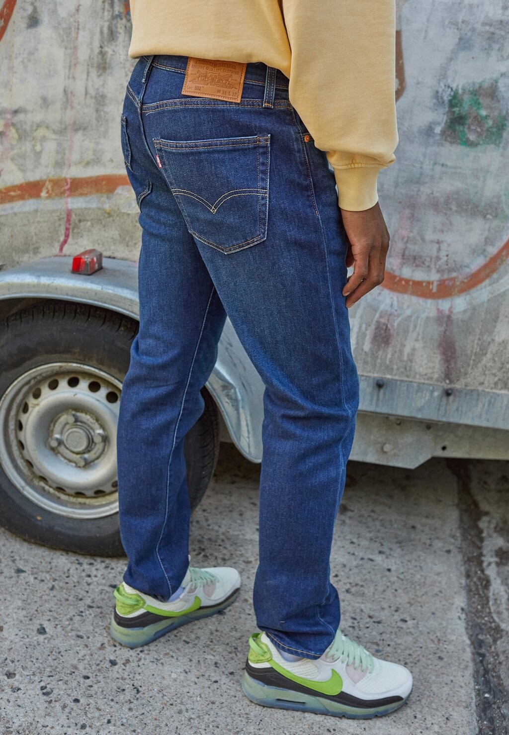

Джинсы облегающего кроя Levi's 502 Taper, синий