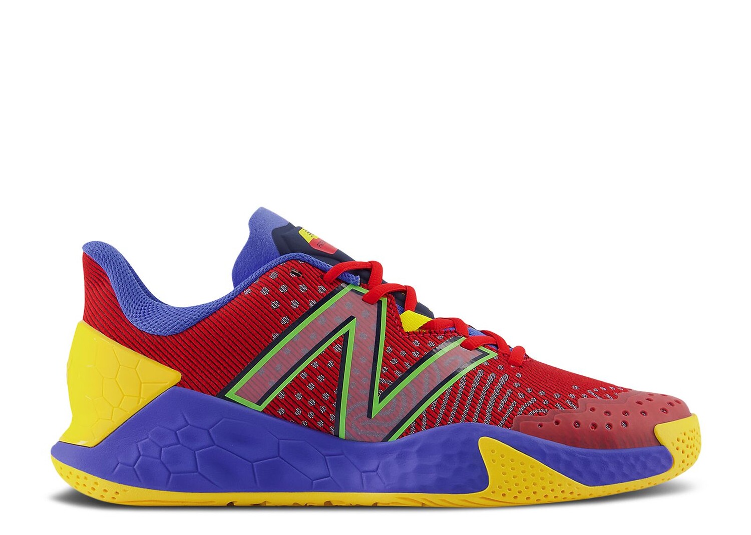

Кроссовки New Balance Fresh Foam X Lav V2 'True Red Bright Lapis', красный