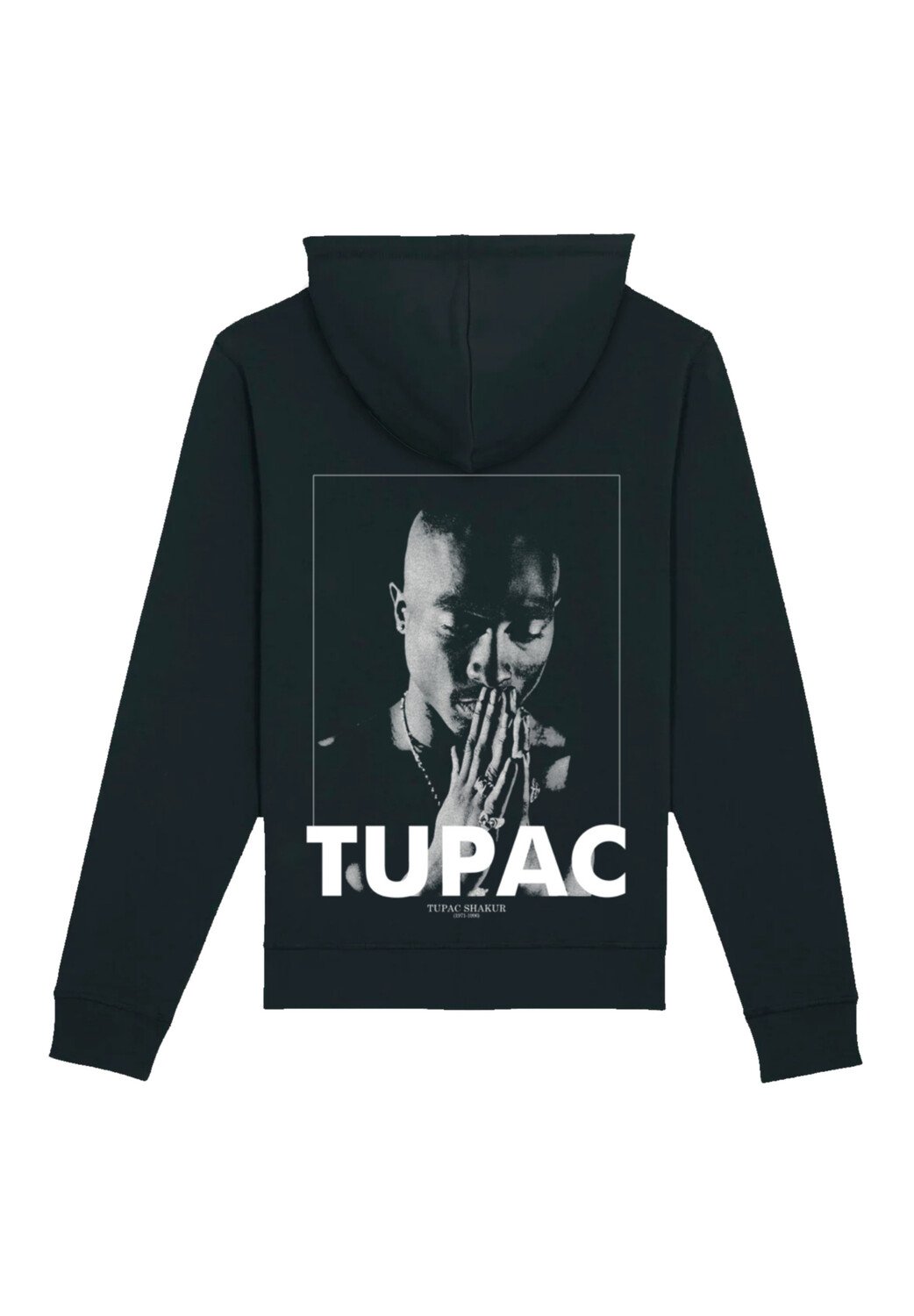 

Пуловер F4NT4STIC Hoodie Tupac Shakur Praying, черный