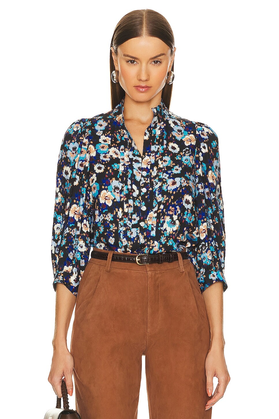 

Блузка Smythe Frontier, цвет Midnight Blue Floral