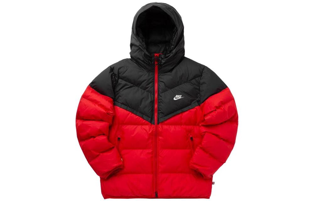 

Мужская зимняя одежда Nike, Черный Красный