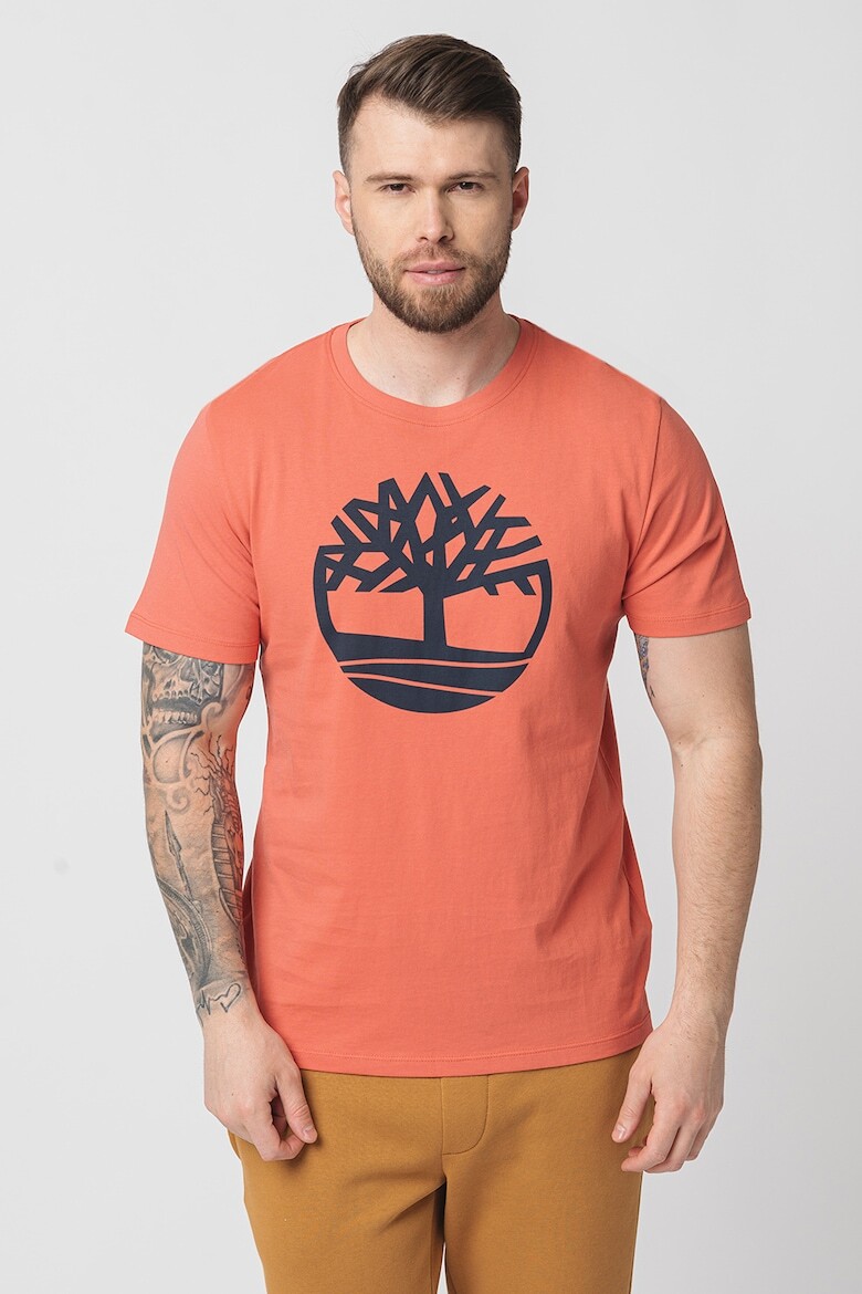 

Футболка Kennebec River Tree из органического хлопка с логотипом Timberland, красный