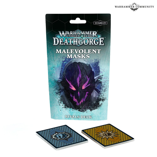 Фигурки Warhammer Underworlds: Malevolent Masks Rivals Deck (Eng) Games Workshop games workshop grinkrak s looncourt warhammer underworlds