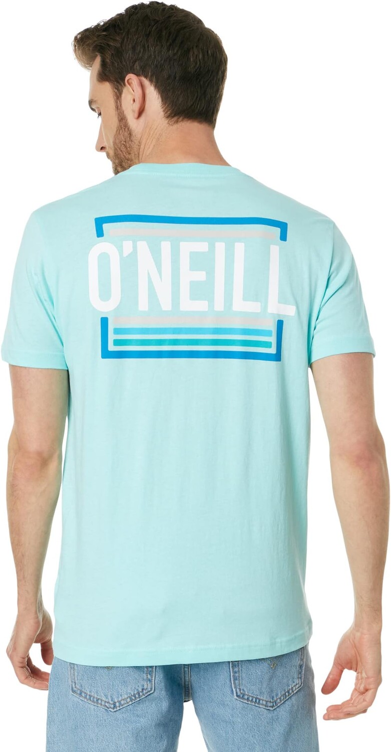 

Футболка с короткими рукавами Headquarters O'Neill, цвет Turquoise