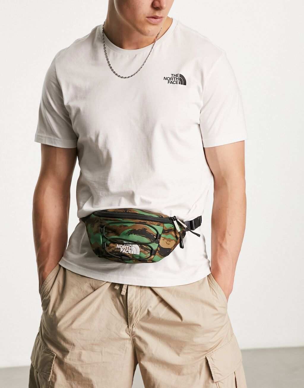 

Поясная сумка The North Face Jester камуфляжного цвета