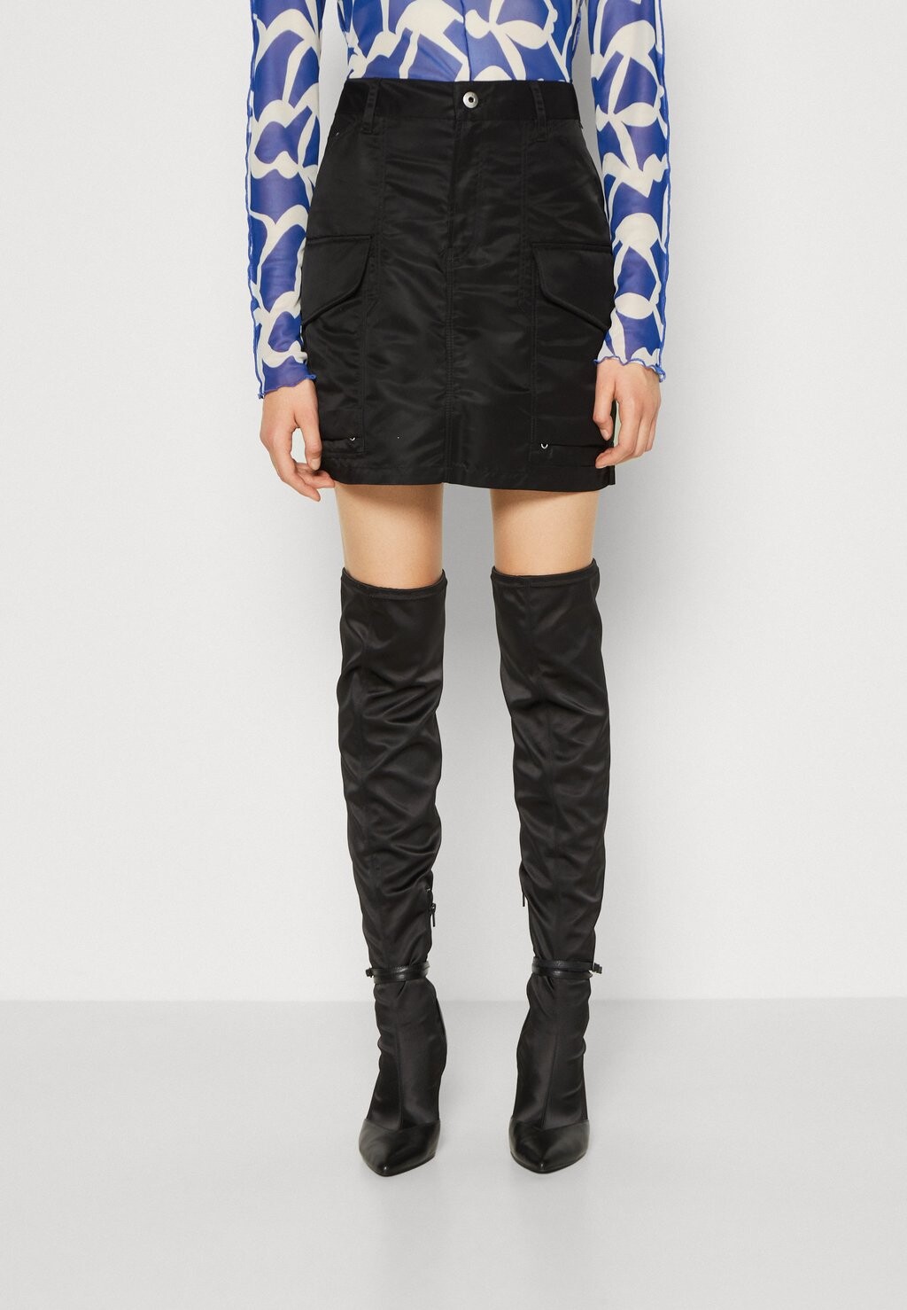 

Мини-юбка G-Star CARGO SKIRT, черный