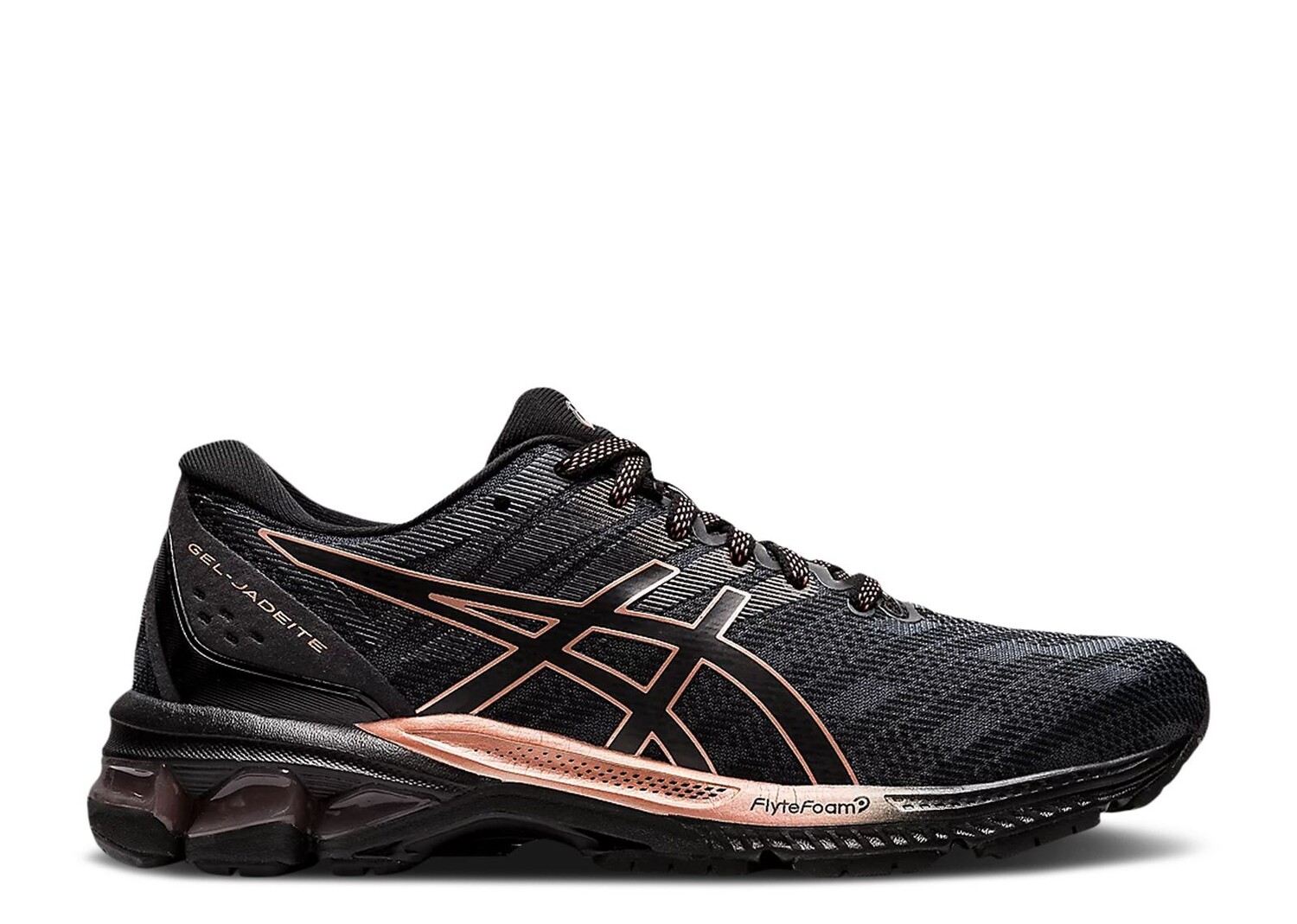 Кроссовки ASICS Wmns Gel Jadeite 'Black Rose Gold', черный