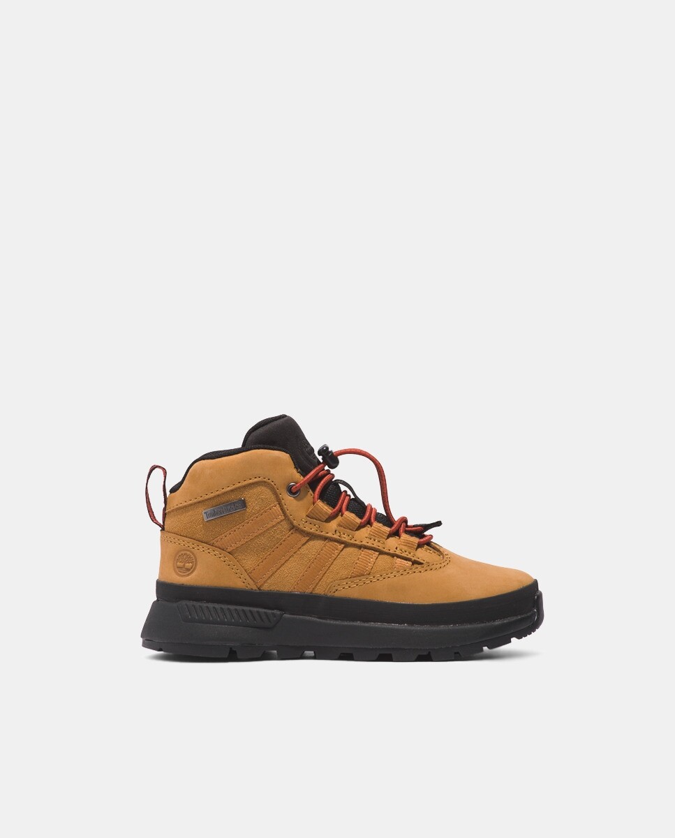 

Детские кожаные ботинки Euro Trekker на эластичной застежке Timberland, желтый