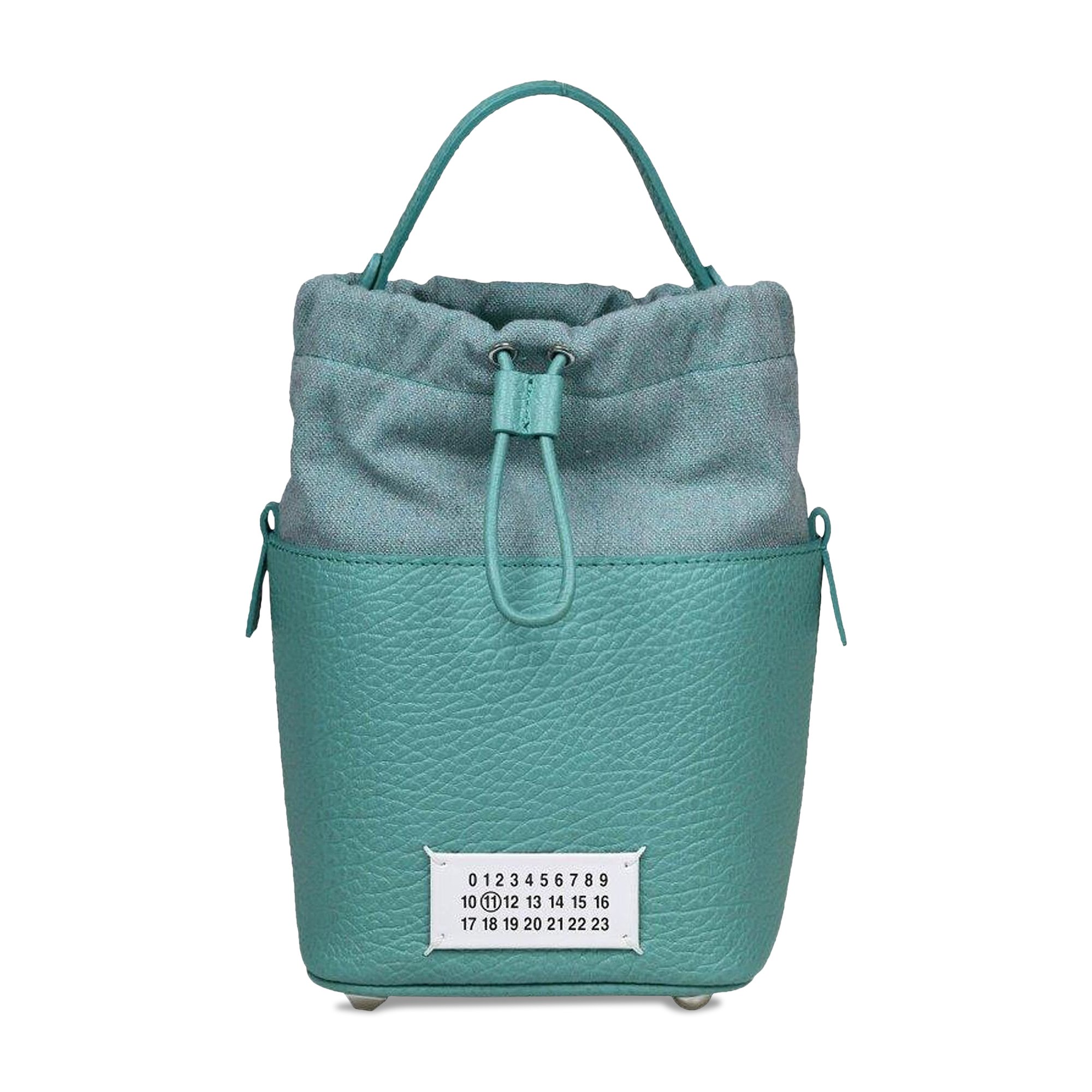 Маленькая сумка-мешок Maison Margiela 5AC, цвет Зеленый