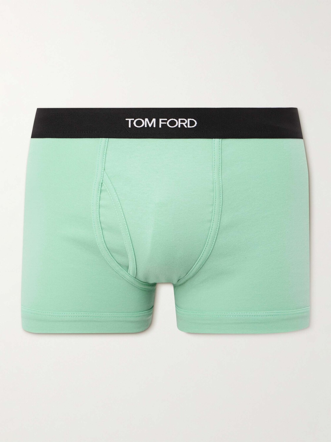 

Трусы-боксеры из эластичного хлопка TOM FORD, зеленый