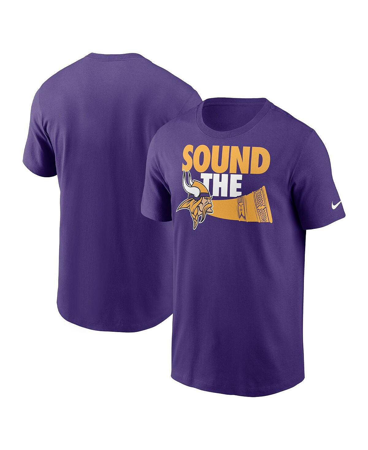 Мужская фиолетовая футболка Minnesota Vikings Local Essential Nike