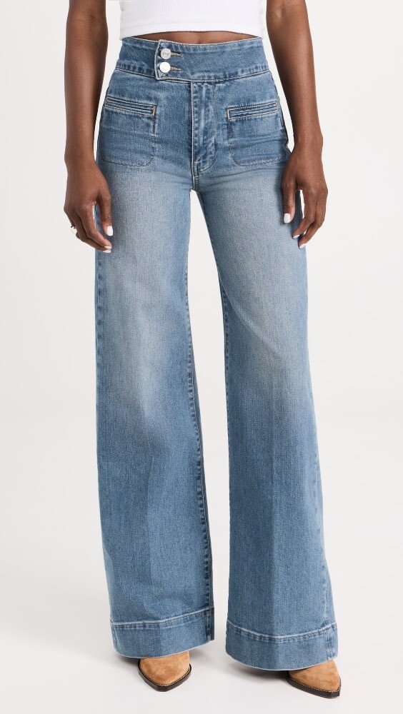 

Джинсы FRAME Le Hardy Wide Leg