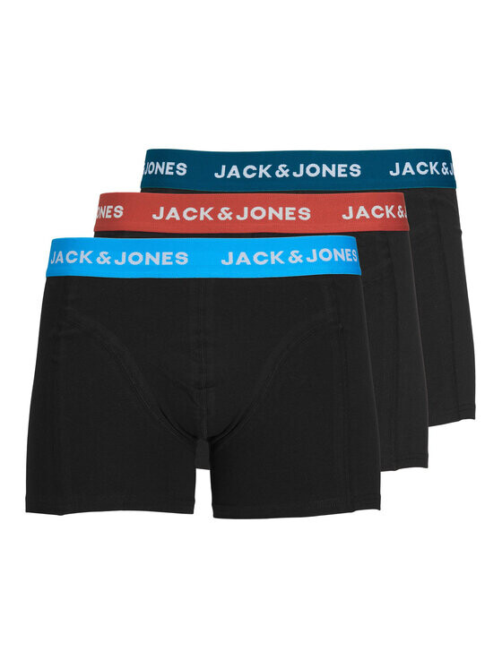 

Комплект из 3 боксеров Jack&Jones, черный