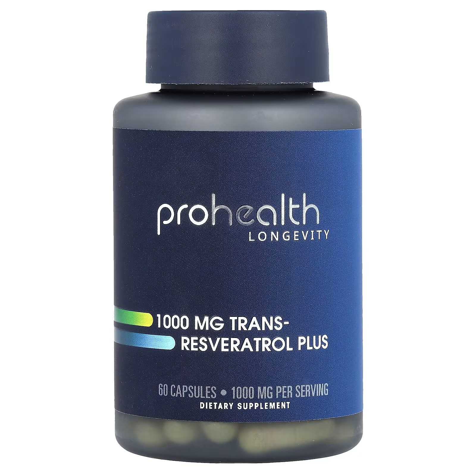 Транс-ресвератрол плюс ProHealth Longevity 1000 мг, 60 капсул