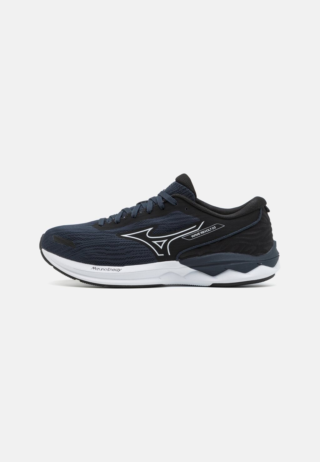 

Нейтральные кроссовки WAVE REVOLT 3 Mizuno, цвет navy peony/white/black