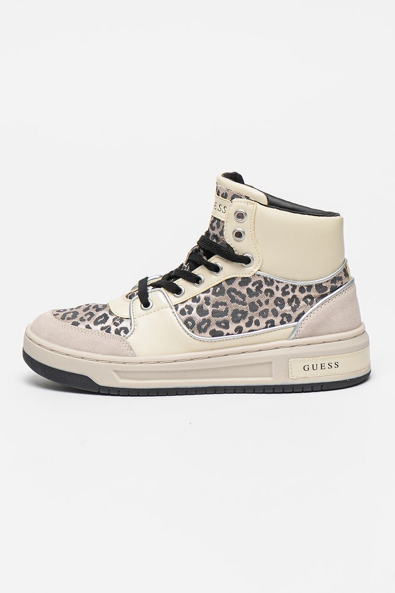 

Туфли из экокожи и среднего профиля Guess, черный