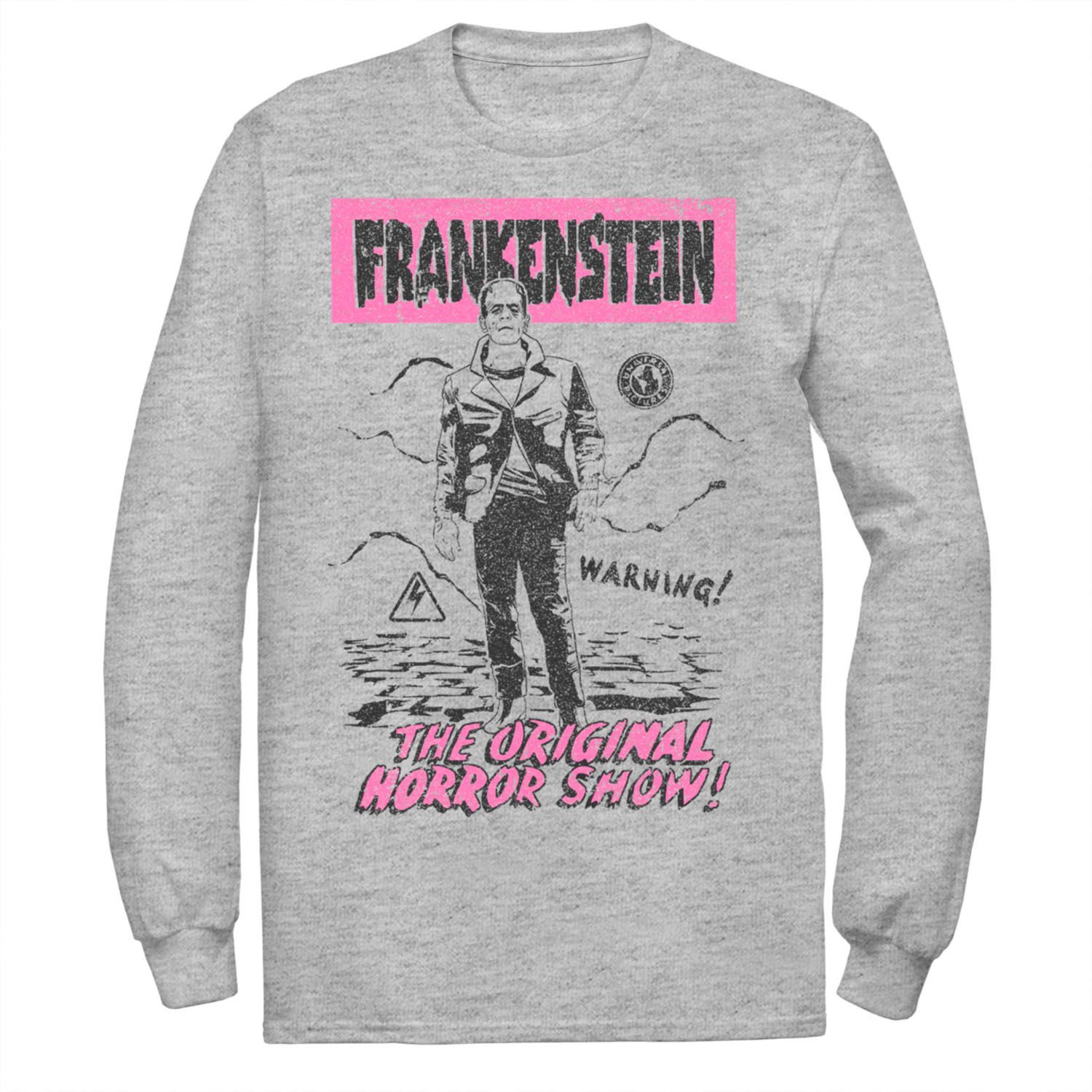 Мужская универсальная футболка с плакатом Monsters Old Franky Licensed Character