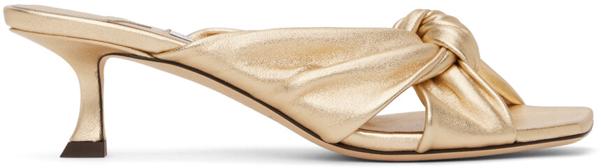 

Босоножки на каблуке Gold Avenue 50 Jimmy Choo