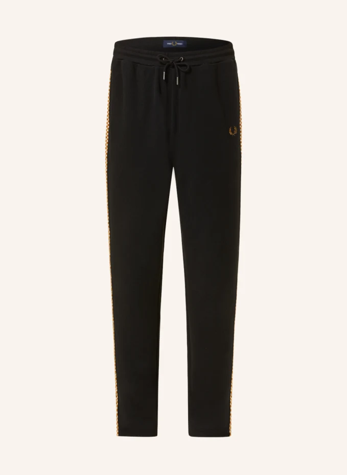 

Спортивные брюки с галлоновыми полосками Fred Perry, черный