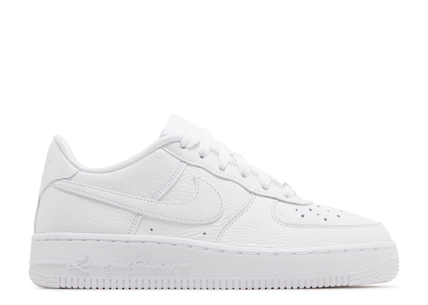 

Кроссовки Nike Nocta X Air Force 1 Low Gs 'Certified Lover Boy', белый