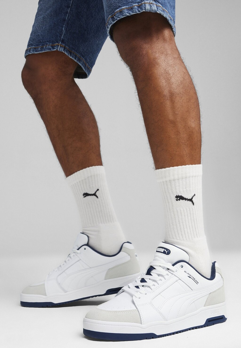 

Кроссовки низкие SLIPSTREAM Puma, цвет white white club navy
